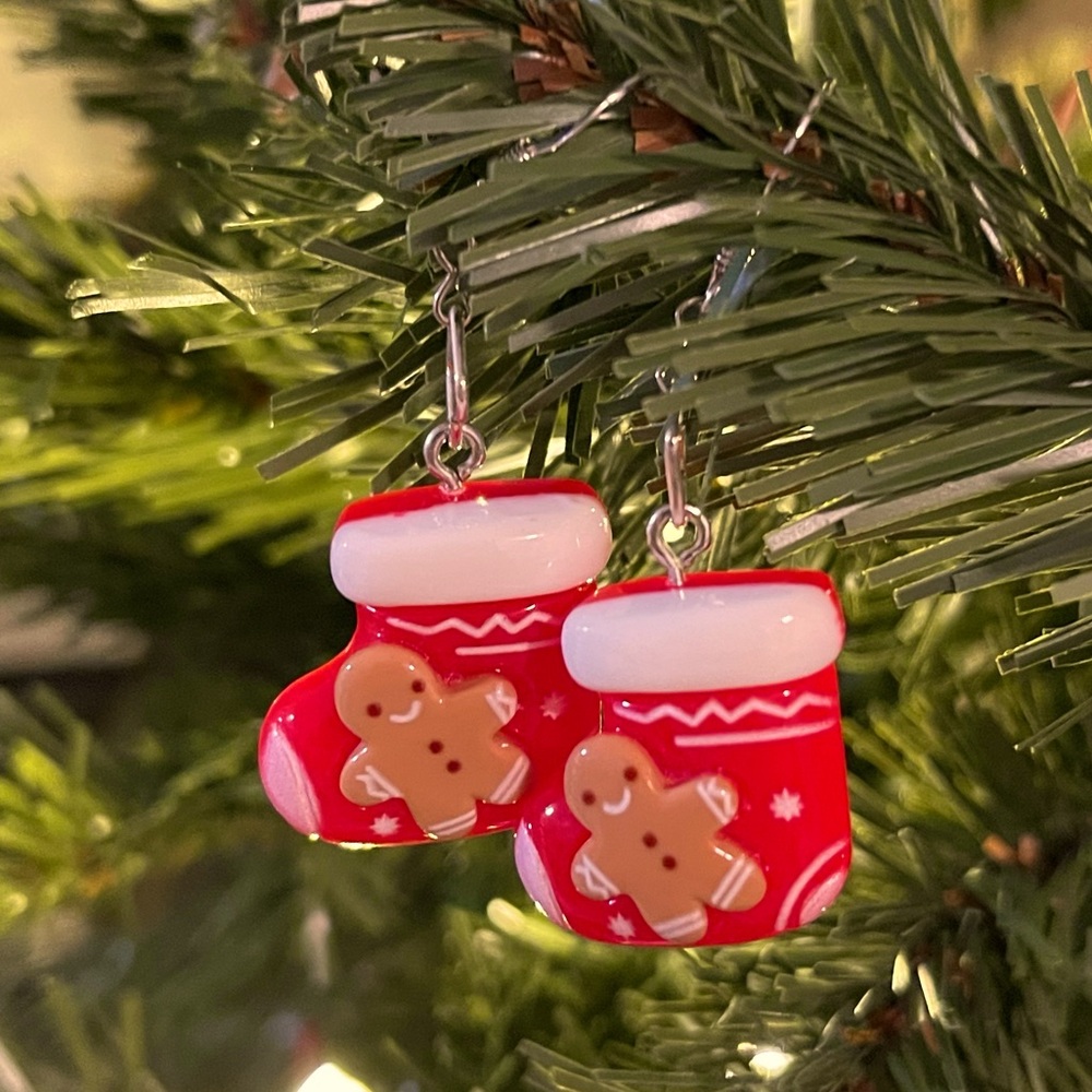 Christmas Stocking Earrings
